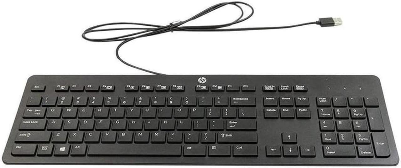 Alt view image 2 of 4 - HP Business Slim - Keyboard - USB - US Business Keyboard