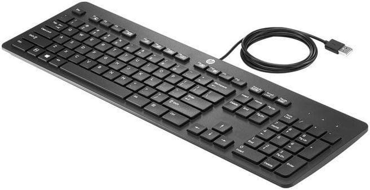 Alt view image 4 of 4 - HP Business Slim - Keyboard - USB - US Business Keyboard