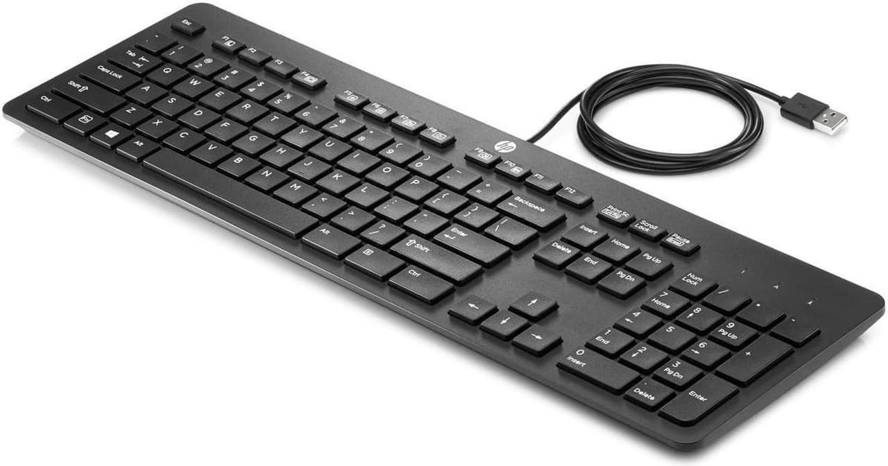 Main image of HP Business Slim - Keyboard - USB - US Business Keyboard