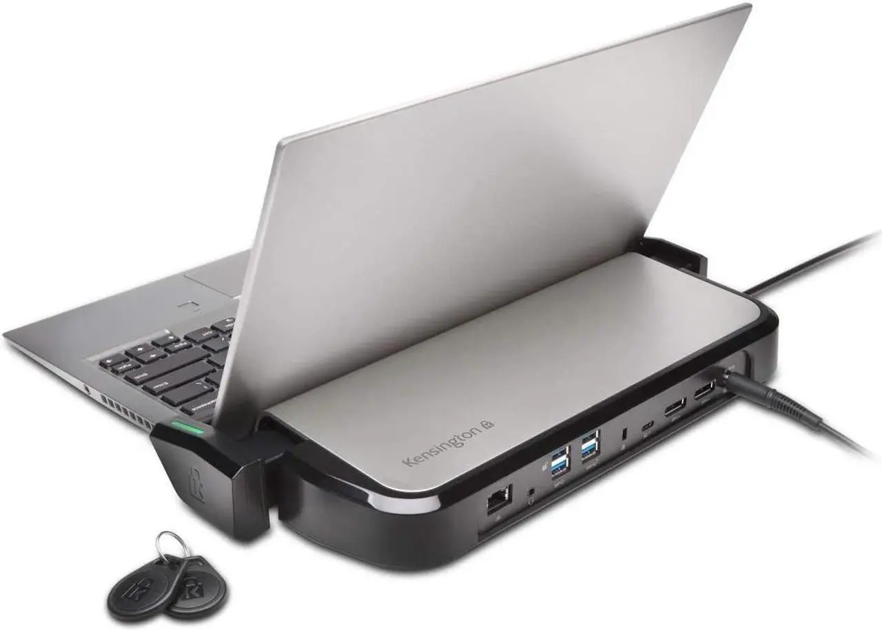 Alt view image 3 of 4 - Dell Latitude 5400 14 inch Business Laptop | Intel 8th Gen i5-8265U Quad Core | 16GB DDR4 RAM | 512GB SSD | Win 10 Pro with Kensington LD4650P Dual Video, Single user USB-C Docking Station