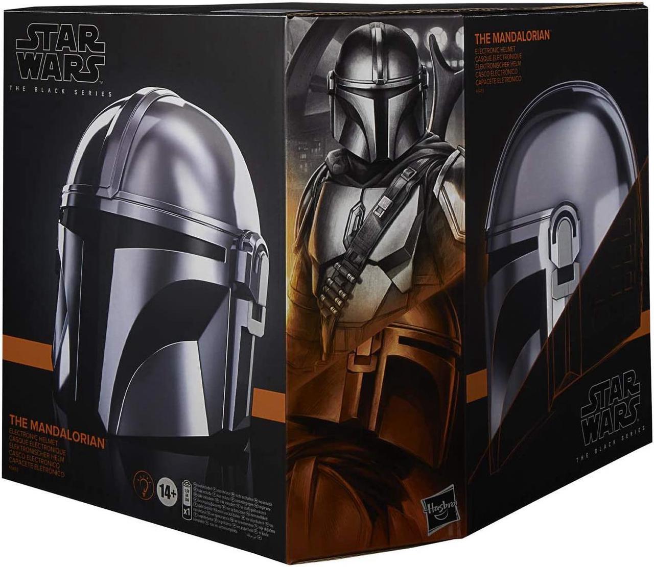 Alt view image 2 of 6 - Star Wars The Black Series The Mandalorian Premium Electronic Helmet Roleplay Collectible, Toys for Kids Ages 14 and Up