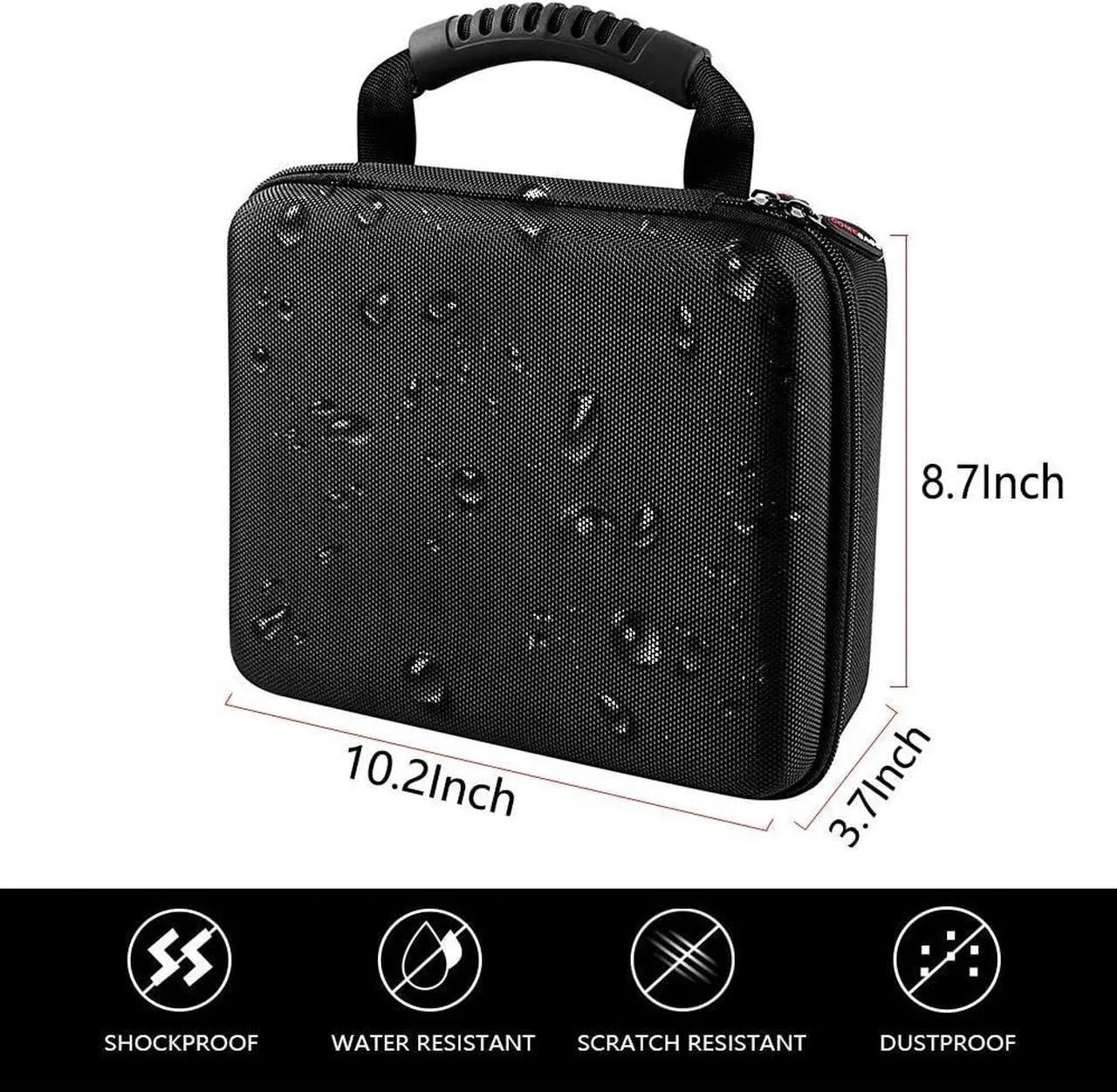 Alt view image 4 of 5 - Hard Drive Case for Seagate Expansion Desktop,Western Digital WD My Book/Elements Desktop External Hard Drive USB 3.0 8TB, Black