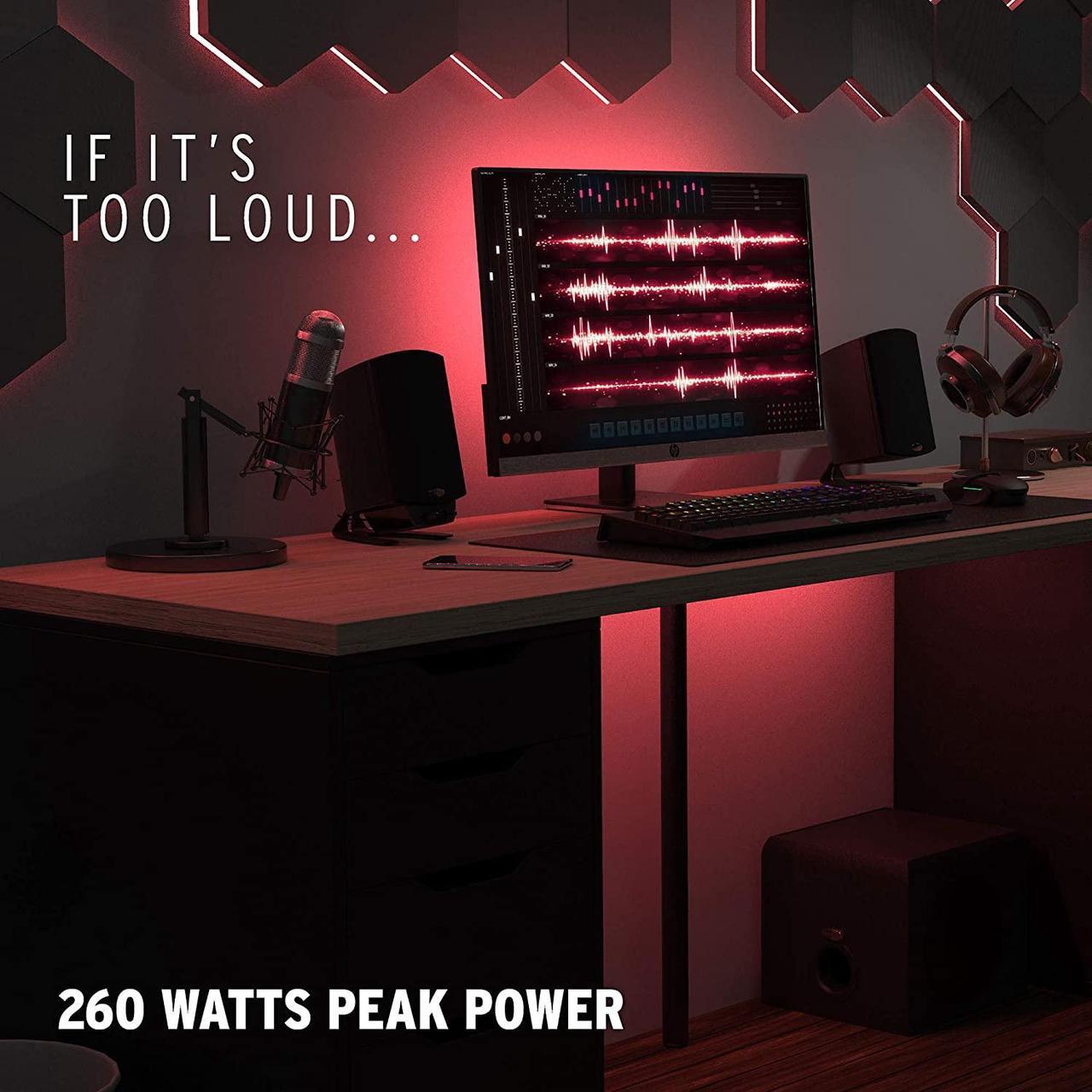 Alt view image 3 of 6 - Klipsch ProMedia 2.1 THX Certified Computer Speaker System (Black)
