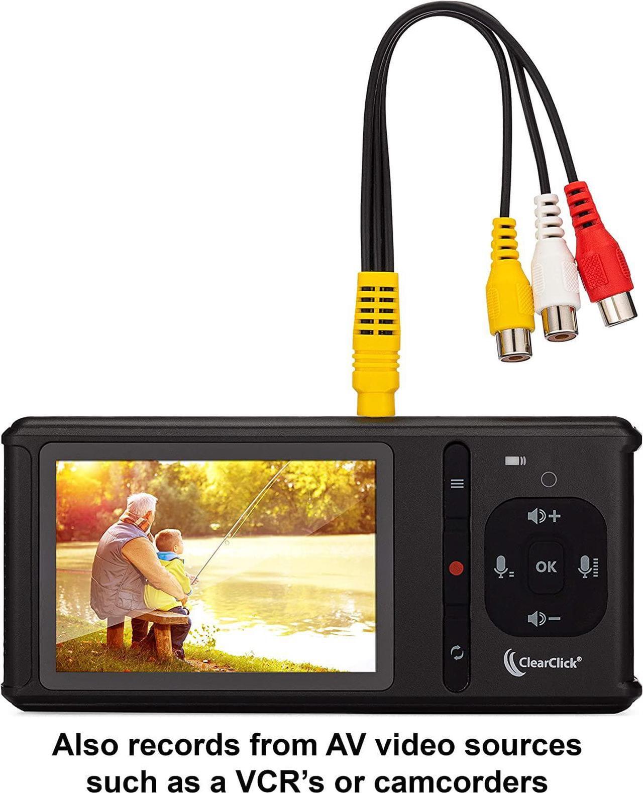 Alt view image 3 of 6 - HD Video Capture Box Ultimate (4K Edition) ClearClick - Record and Stream Video from HDMI (Up to 4K30) and AV Video Sources, No Computer Required (Updated)