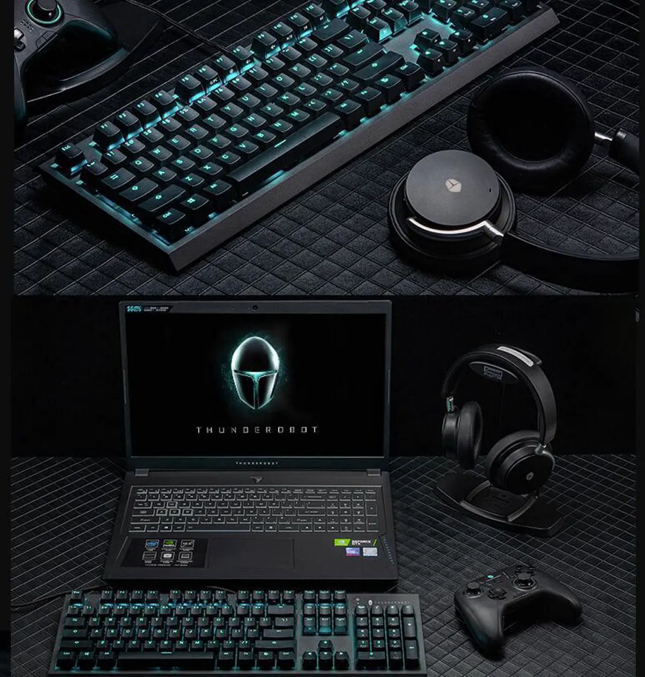Alt view image 5 of 7 - Thunderobot KG5104 Cherry MX Red Mechanical  Gaming Keyboard, N-key Rollover, 10Modes Light Effect Adjustment- Classic Version