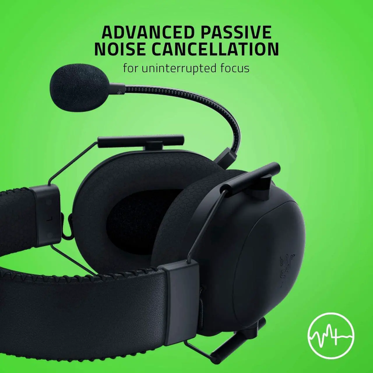 Alt view image 4 of 8 - Razer BlackShark V2 Pro Wireless Gaming Headset: THX 7.1 Spatial Surround Sound - 50mm Drivers - Detachable Mic - for PC, PS5, PS4, Switch, Black