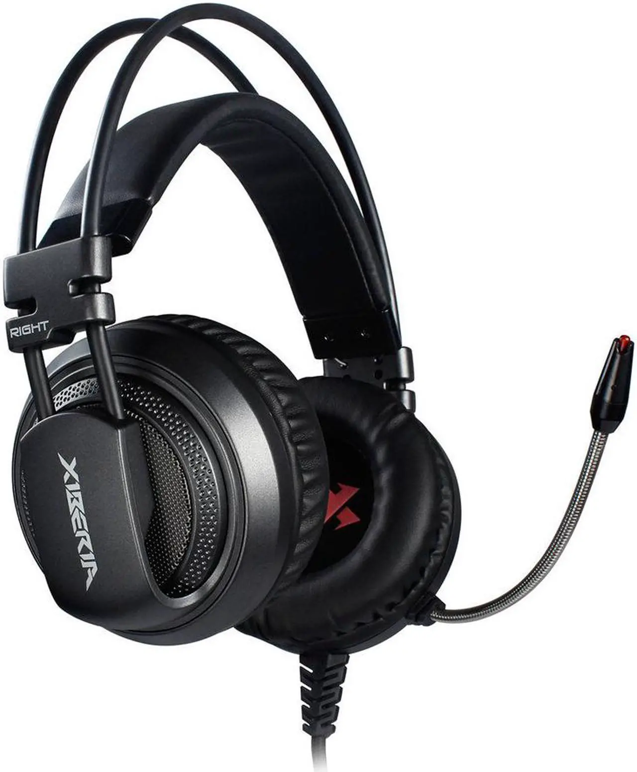 Alt view image 2 of 4 - XIBERIA V10 PC Gaming Headphones Over-ear 3.5mm Headset with Microphone