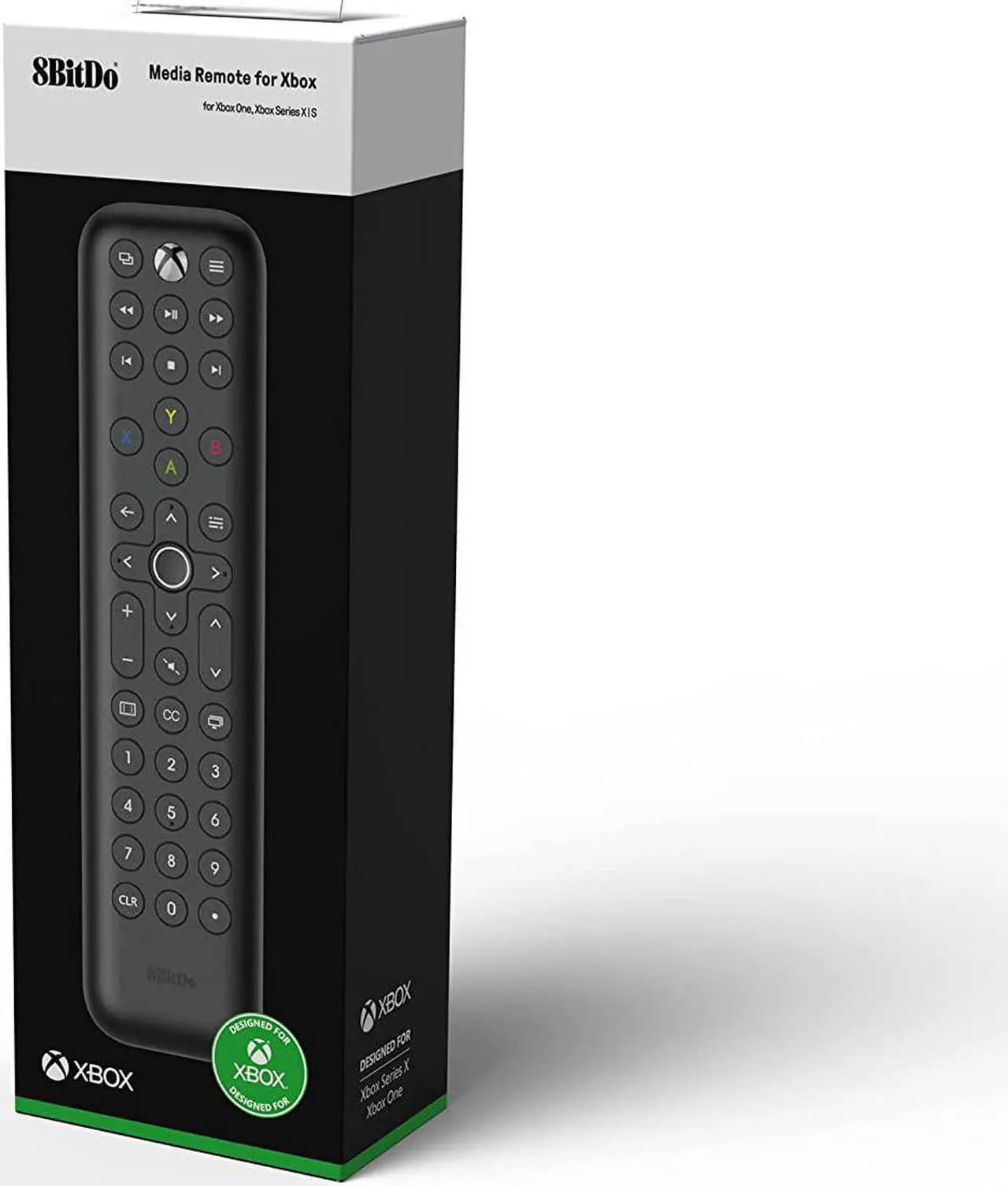 Alt view image 5 of 5 - 8Bitdo Media Remote for Xbox One, Xbox Series X and Xbox Series S (Long Edition, Infrared Remote)