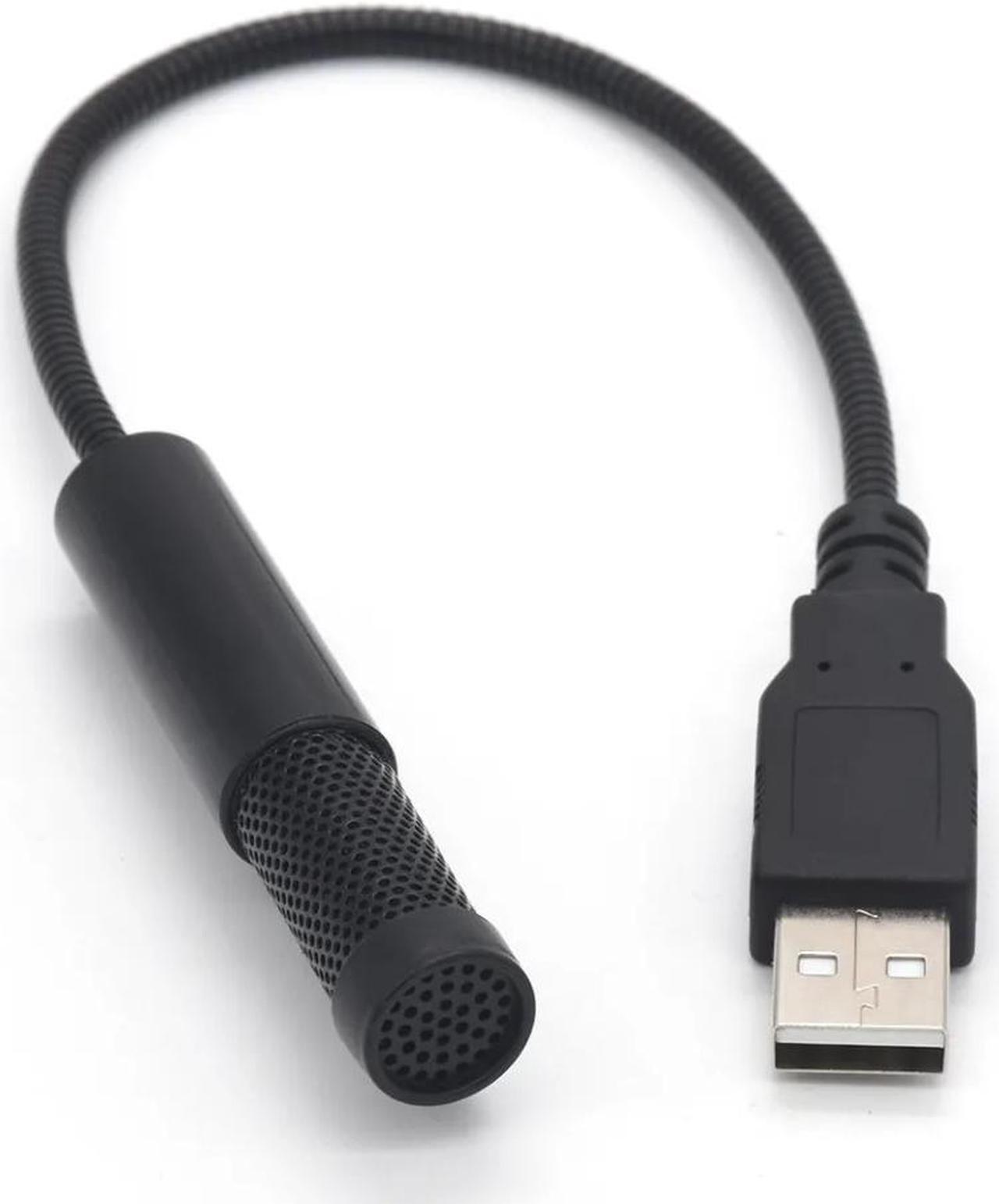 Alt view image 4 of 6 - Mini USB Microphone for Laptop and Desktop Computer, with Gooseneck & Universal USB Sound Card, Compatible with PC and Mac, Plug & Play, Ideal Condenser Mic for Remote Work, Online Class, CGS-M1