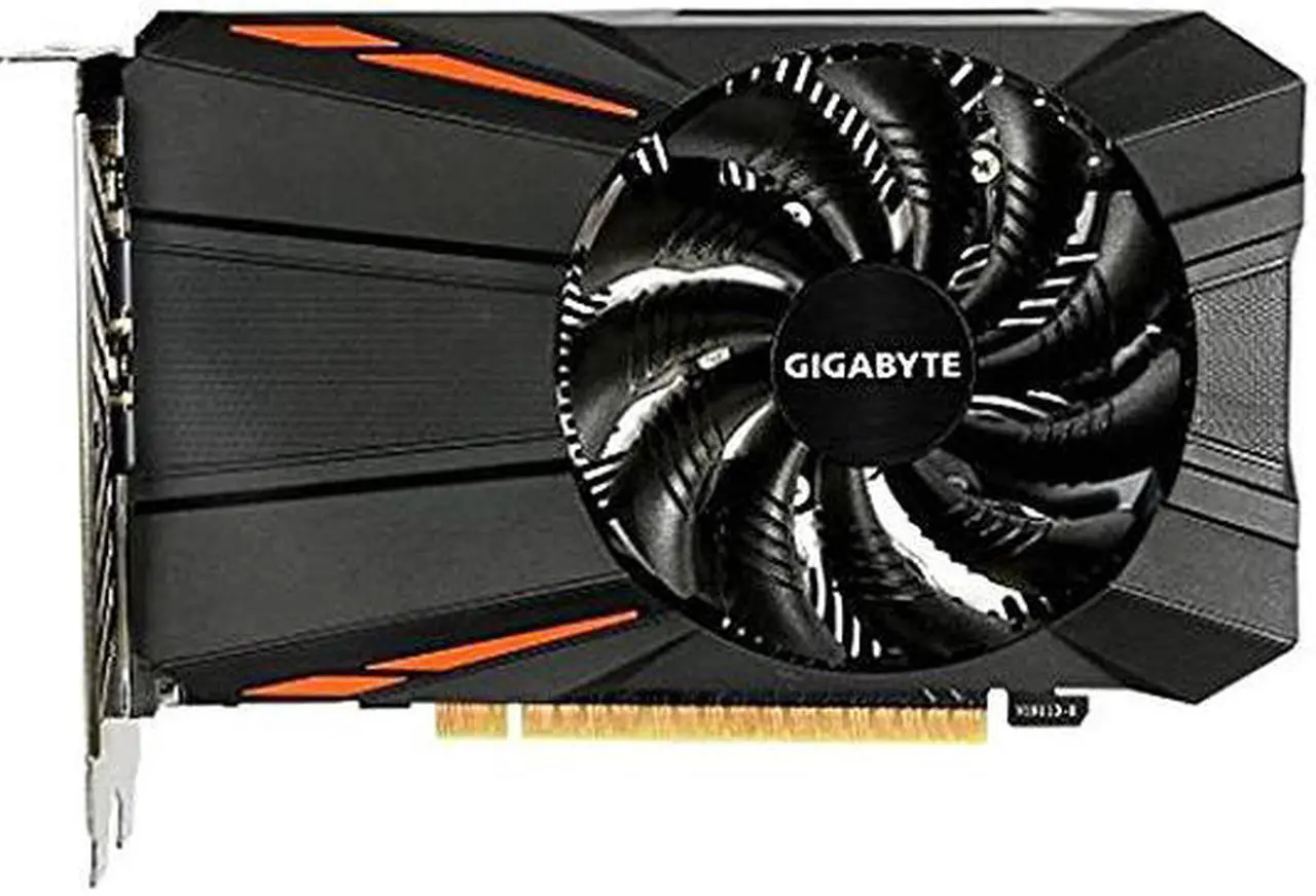 Main image of GIGABYTE GeForce GTX 1050 Ti D5 4G (OEM)Graphics Card, 4GB 128-bit GDDR5 PCI Express 3.0 x16, 1430MHz Core Frequency, 1×HDMI , 1×DVI , 1×DisplayPort