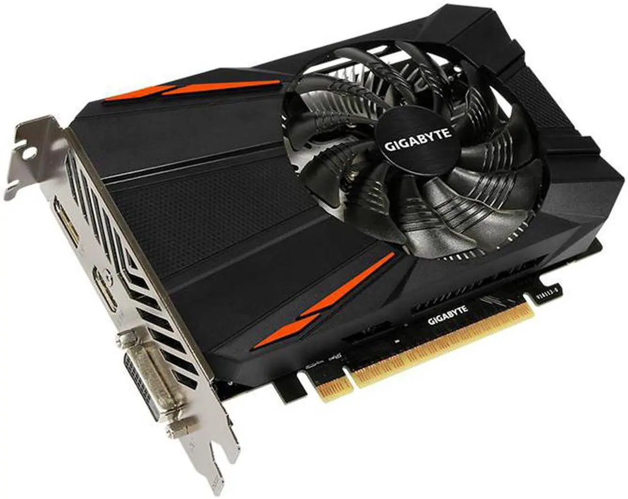 Alt view image 2 of 3 - GIGABYTE GeForce GTX 1050 Ti D5 4G (OEM)Graphics Card, 4GB 128-bit GDDR5 PCI Express 3.0 x16, 1430MHz Core Frequency, 1×HDMI , 1×DVI , 1×DisplayPort