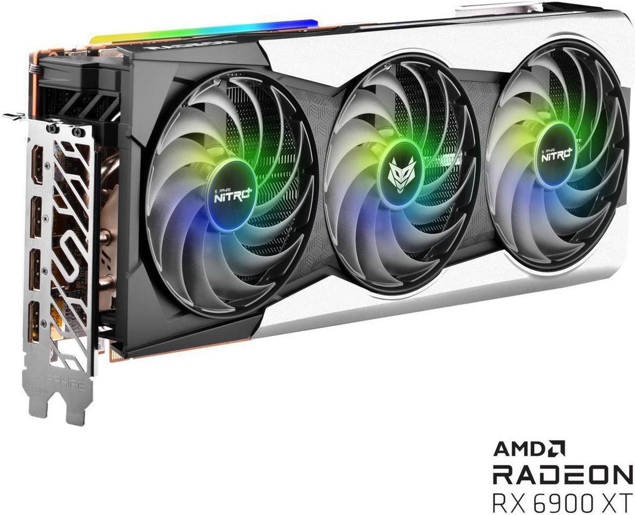 Main image of SAPPHIRE Radeon RX 6900 XT 16G D6 Ultra Platinum Aurora Special Edition Graphics Card, 16GB 256-bit GDDR6, Support PCI Express 4.0, Memory Rate 16Gbps, 1×HDMI Interface, 3×DisplayPort Interface