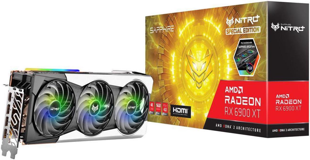 Alt view image 5 of 5 - SAPPHIRE Radeon RX 6900 XT 16G D6 Ultra Platinum Aurora Special Edition Graphics Card, 16GB 256-bit GDDR6, Support PCI Express 4.0, Memory Rate 16Gbps, 1×HDMI Interface, 3×DisplayPort Interface