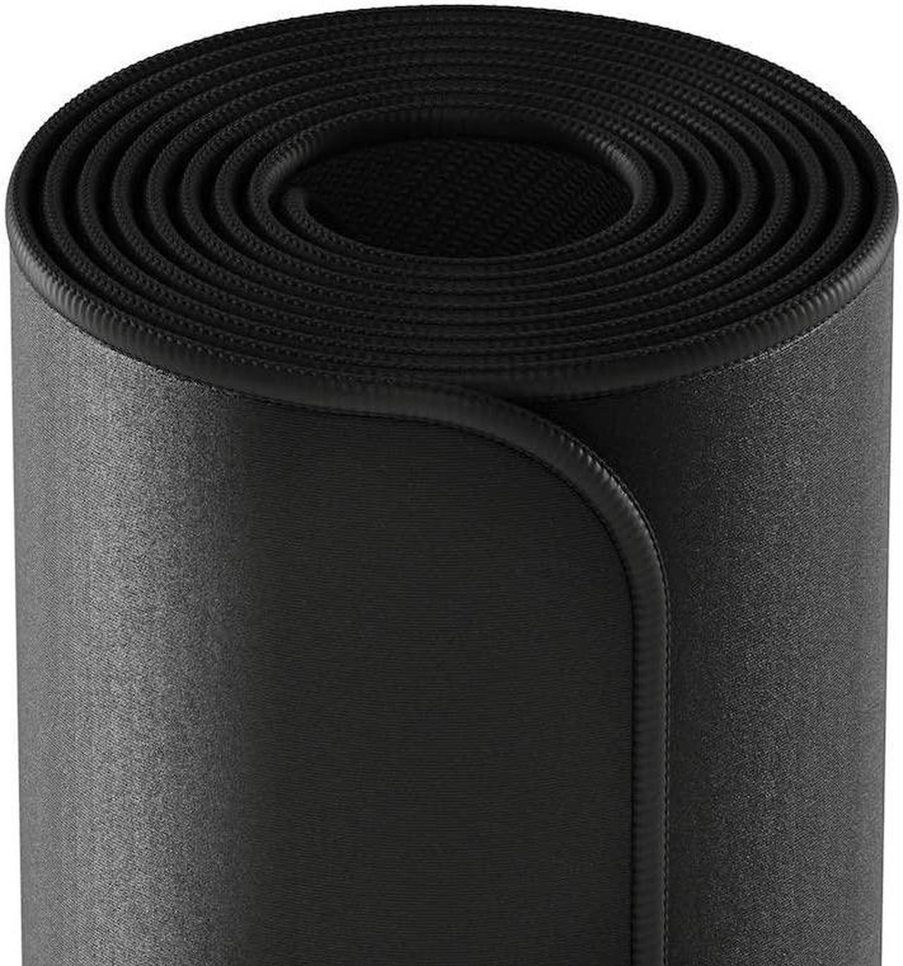 Alt view image 4 of 5 - Glorious XL Extended Gaming Mouse Mat / Pad - Stealth Edition - Large, Wide (XL) Black Cloth Mousepad, Stitched Edges | 14"x24" (G-P-Stealth)
