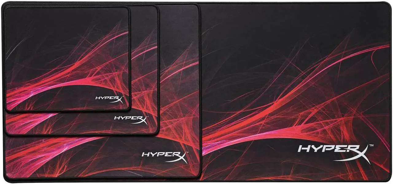 Alt view image 3 of 7 - HyperX Fury S - Speed Edition Pro Gaming Mouse Pad, Cloth Surface Optimized for Speed, Stitched Anti-Fray Edges, Medium 360x300x3mm