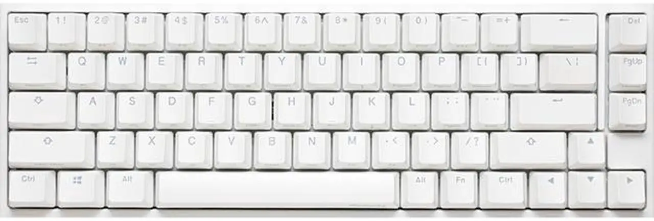 Alt view image 7 of 7 - Ducky One 2 SF RGB LED 65% Double Shot PBT Mechanical Keyboard