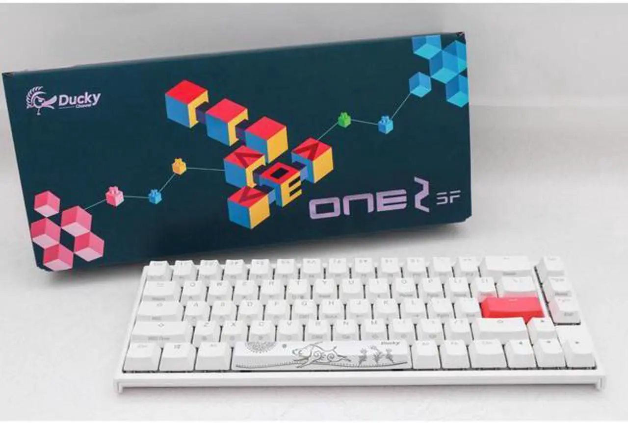 Alt view image 6 of 7 - Ducky One 2 SF RGB LED 65% Double Shot PBT Mechanical Keyboard