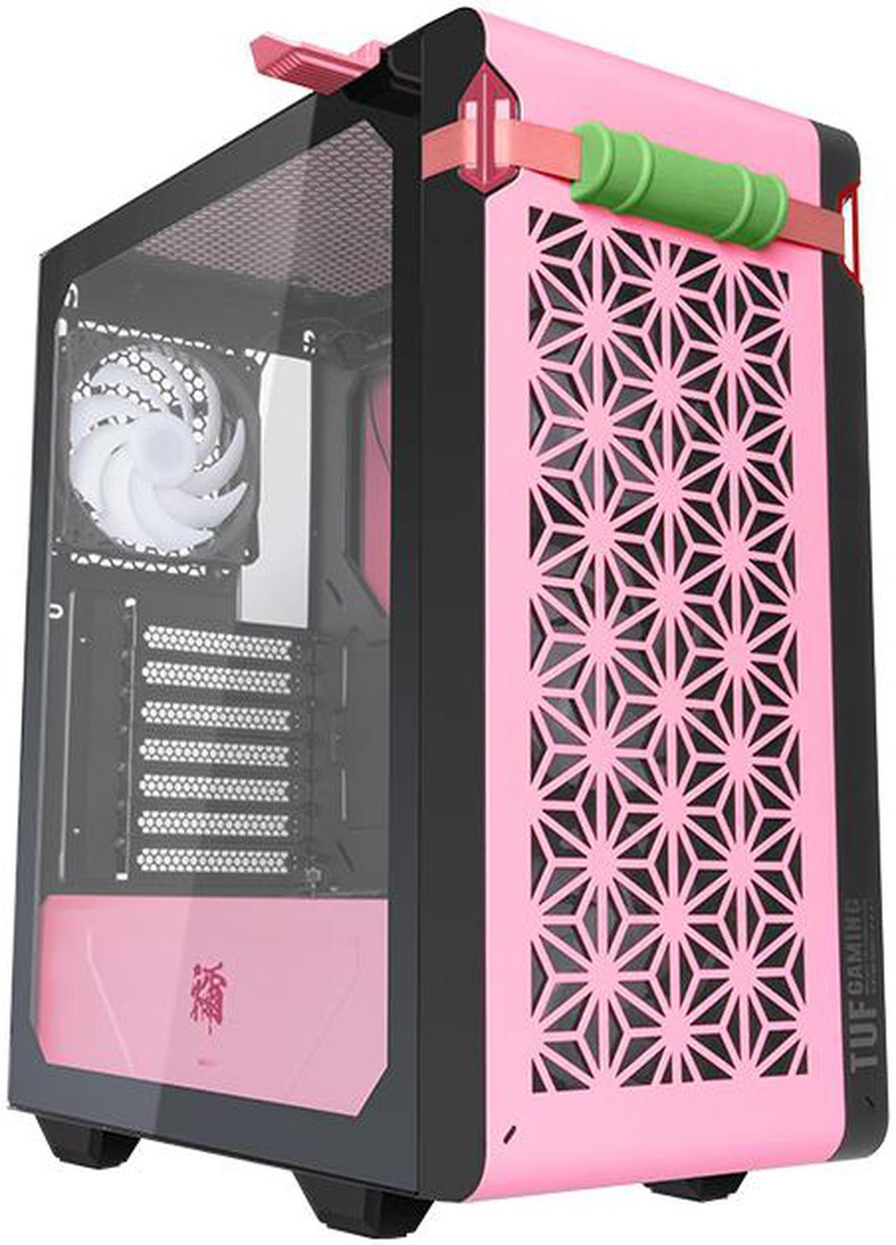 Alt view image 2 of 5 - ASUS TUF GAMING GT301 Demon Slayer Kamado Nezuko Co-Branded Chassis (Supports ATX/4 Shenguang Synchronous Fans/Side-Through Chassis)