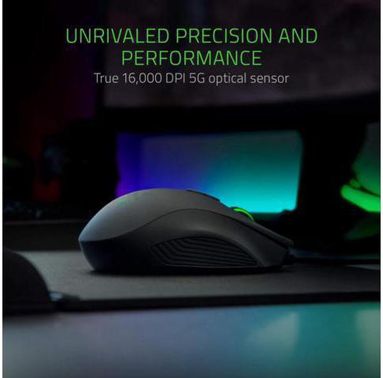 Alt view image 2 of 6 - Naga Trinity MOBA / MMO Gaming Mouse - 16,000 DPI 5G Optical Sensor