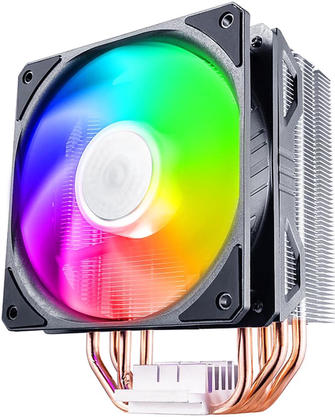 Cooler Master Blizzard T400i  - CPU Cooler with XtraFlo 120 "Fire Red" LED PWM Fan & 4 Direct Contact Heatpipes- Intel Socket LGA 2066/2011-v3/2011/1156/1155/1151/1150/1366/775