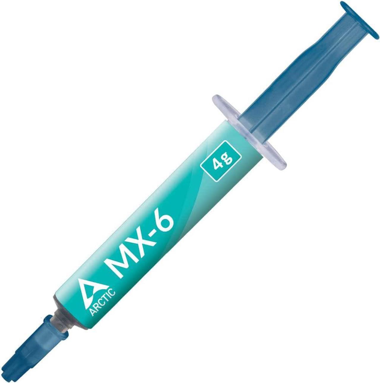Main image of ARCTIC MX-6 (4 g) - Ultimate Performance Thermal Paste for CPU, Consoles, Graphics Cards, laptops, Very high Thermal Conductivity, Long Durability, Non-Conductive, Non-capacitive