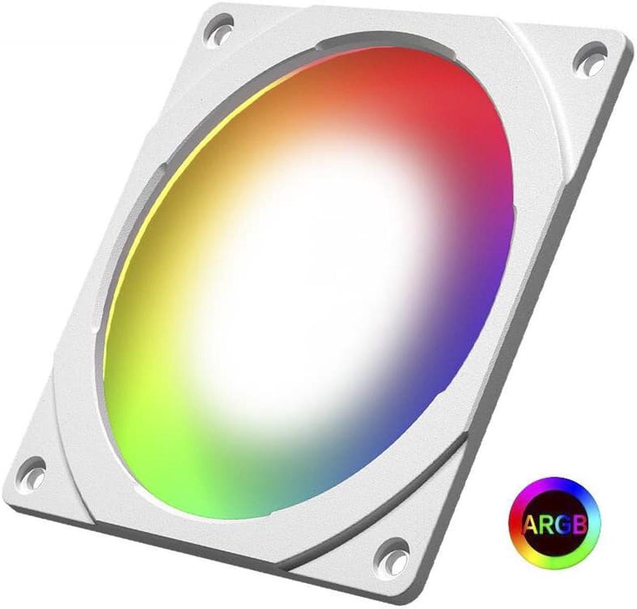 Phanteks PH-FF140DRGBP_WT01 140mm Black Halos Lux Digital RGB Fan Frames Black White