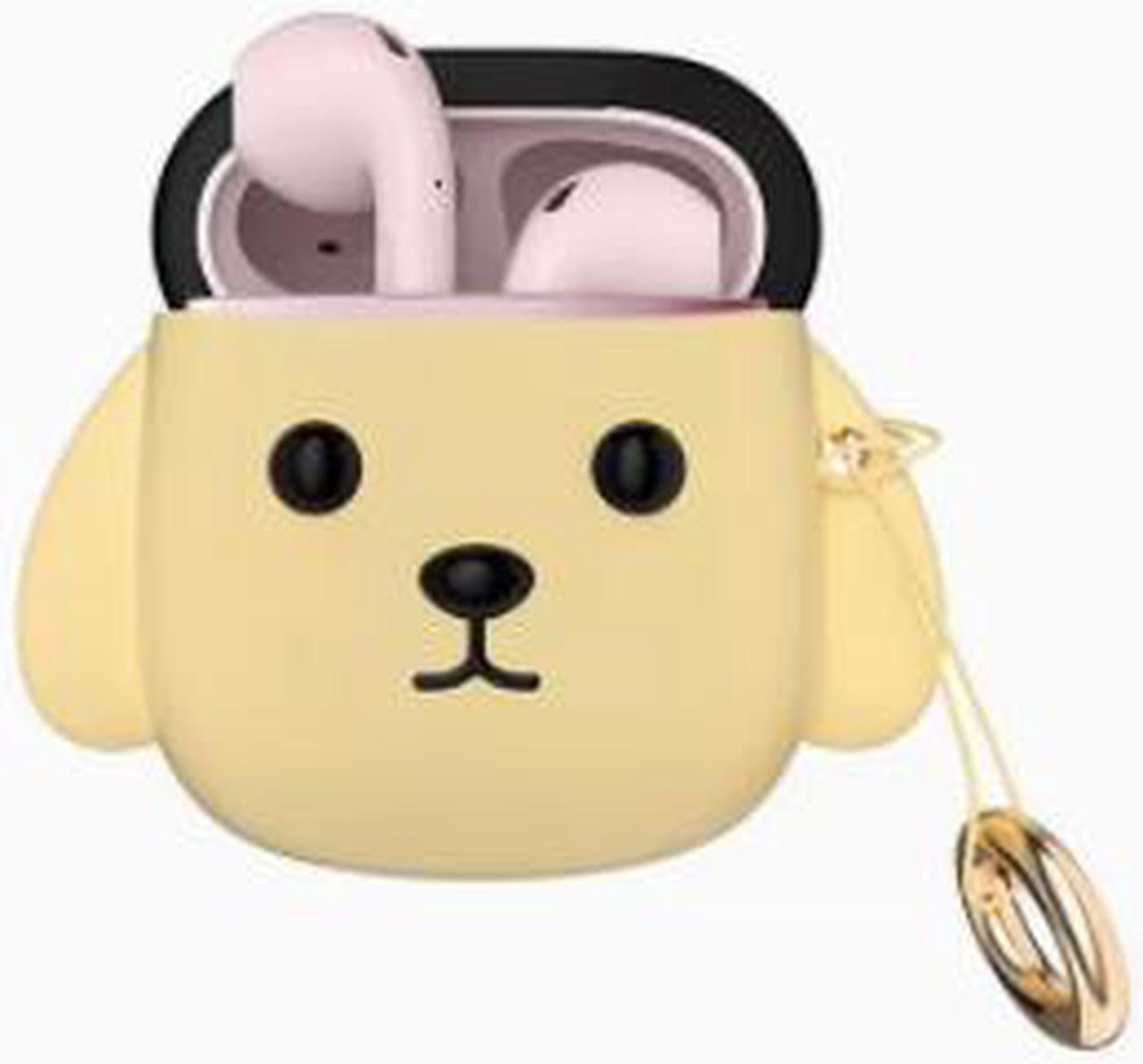 Alt view image 2 of 7 - HP Bluetooth Headset H10H Wireless Cute Earphone New Arrivals Black Bear Earphones Cover-Pink