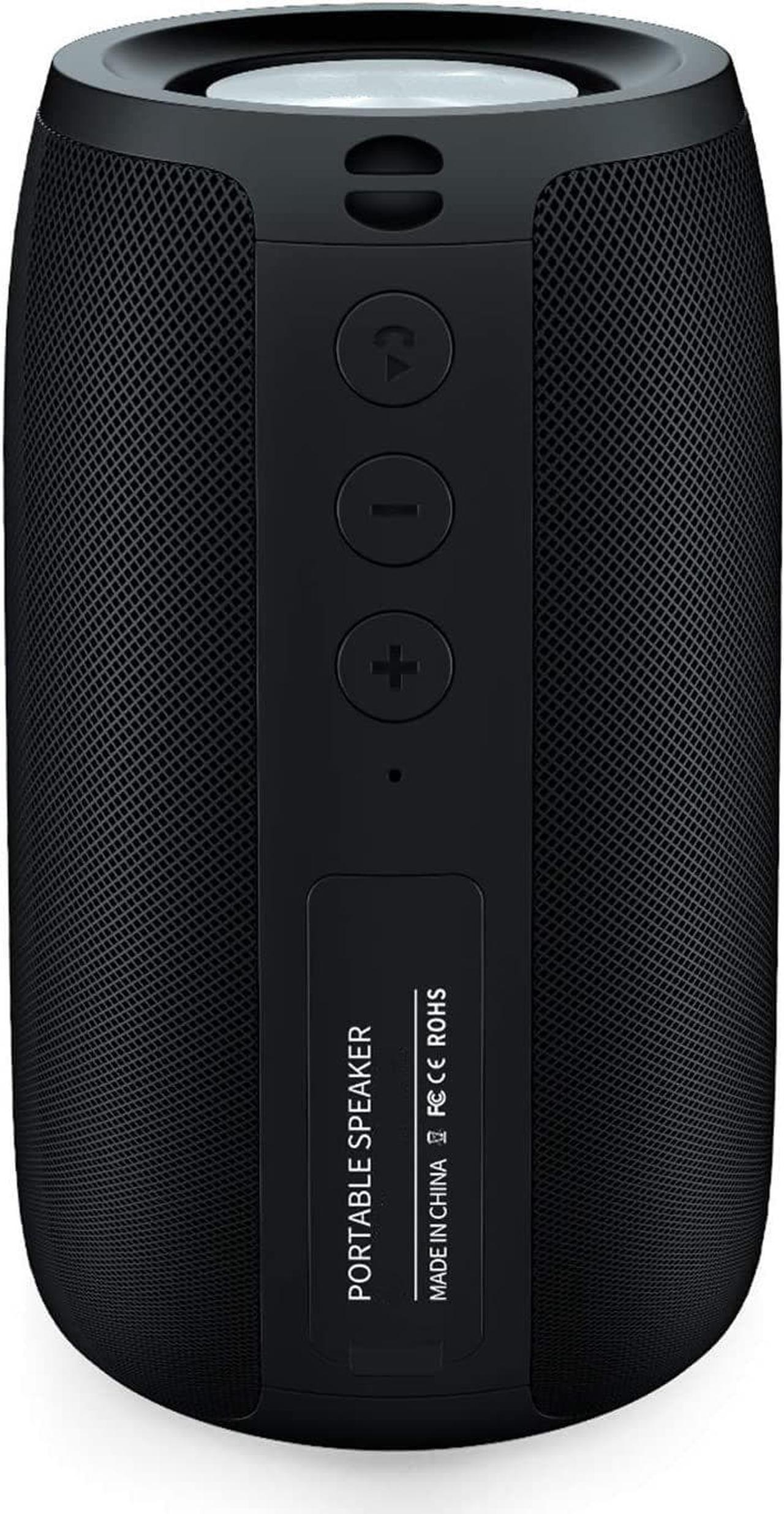 Bluetooth Speakers,Speaker,Outdoor, Portable,Waterproof,Wireless Speaker,Dual Pairing, Bluetooth 5.0,Loud Stereo,Booming Bass,1500 Mins Playtime for Home,Party,Gifts(Black)