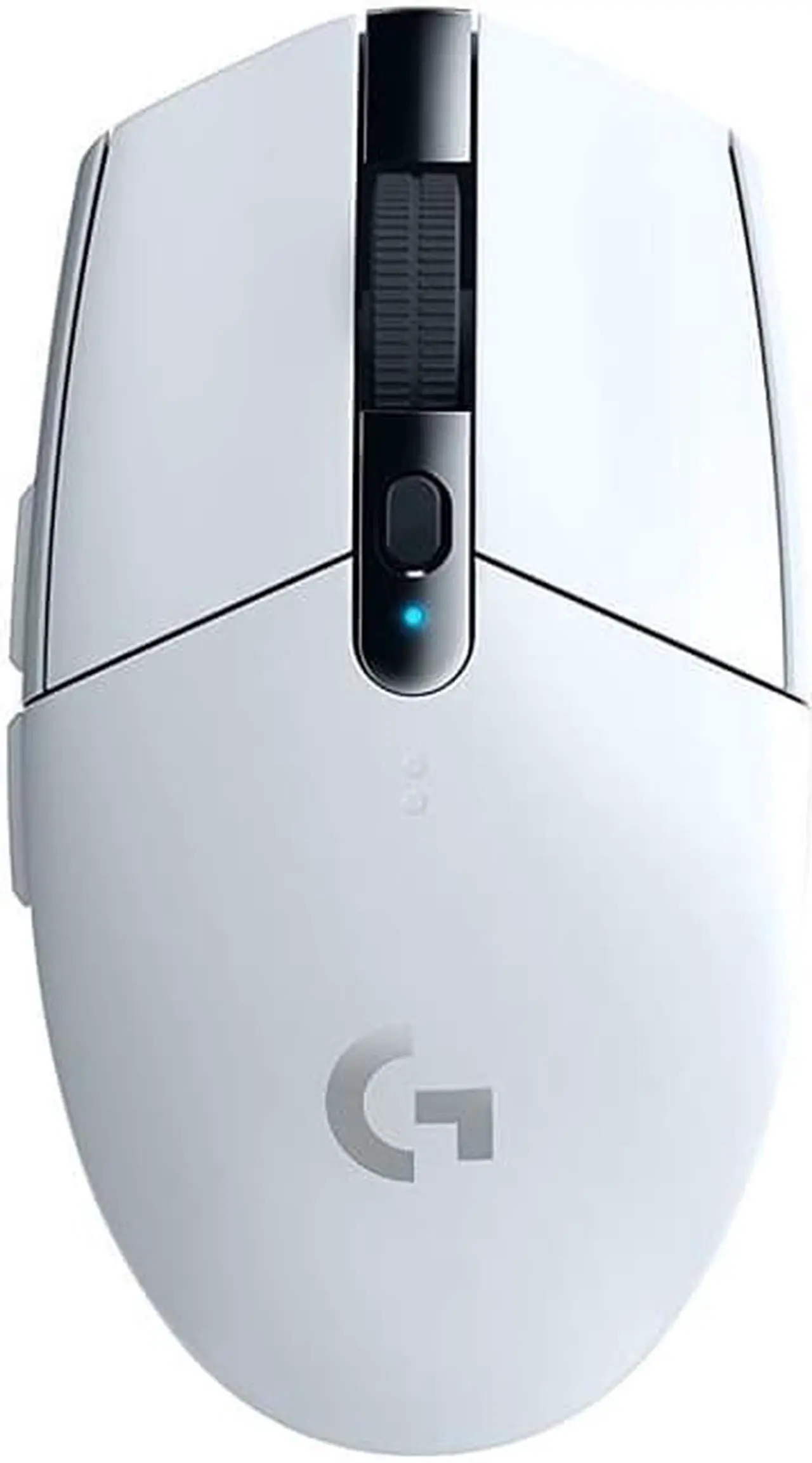 Alt view image 2 of 5 - Logitech G304 Lightspeed Wireless Gaming Mouse 6 Programmable Keys 12000DPI Support USB Interface Windows/Mac OS- White