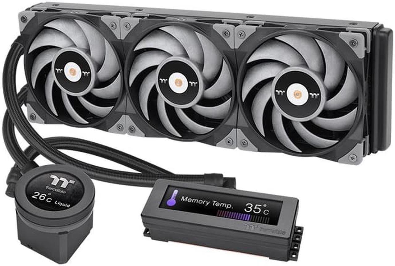 Thermaltake Tt Floe RC Ultra 360 CPU & Memory AIO Liquid Cooler GIF Customization CL-W325-PL12GM-A