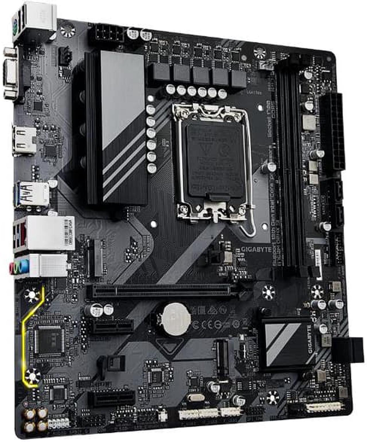 GIGABYTE B760M D2HX SI LGA 1700 Intel B760 M-ATX Motherboard With DDR5*2, 2* M.2, PCIe 4.0, USB 3.2 Gen 1 , 2.5GbE LAN, Q-Flash Plus(OEM , Industrial packaging non-color box)