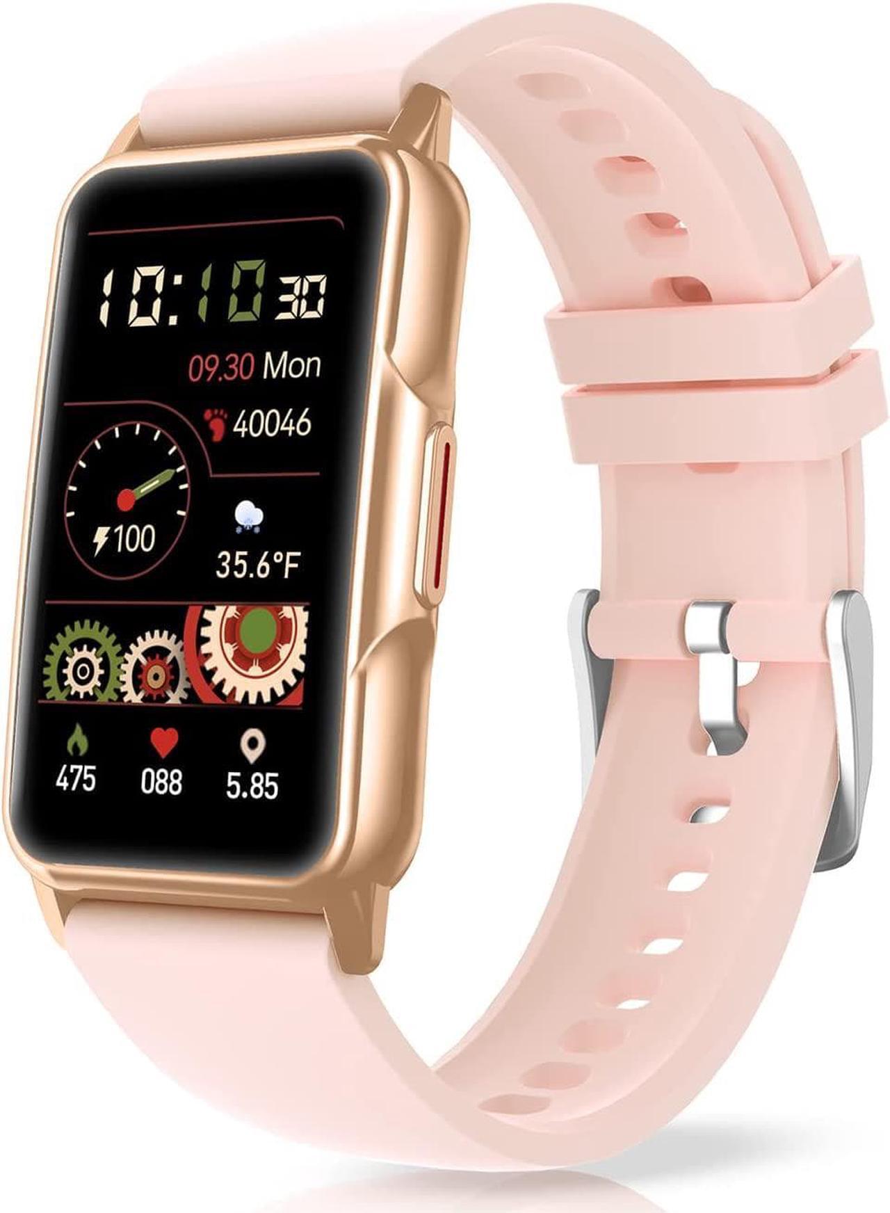Main image of Smart Watch Fitness Tracker with Heart Rate Blood Oxygen Blood Pressure Sleep Monitor 100 Sports Modes Step Calorie Counter Activity Health Trackers IP68 Waterproof for Android Phones iPhone Women Men