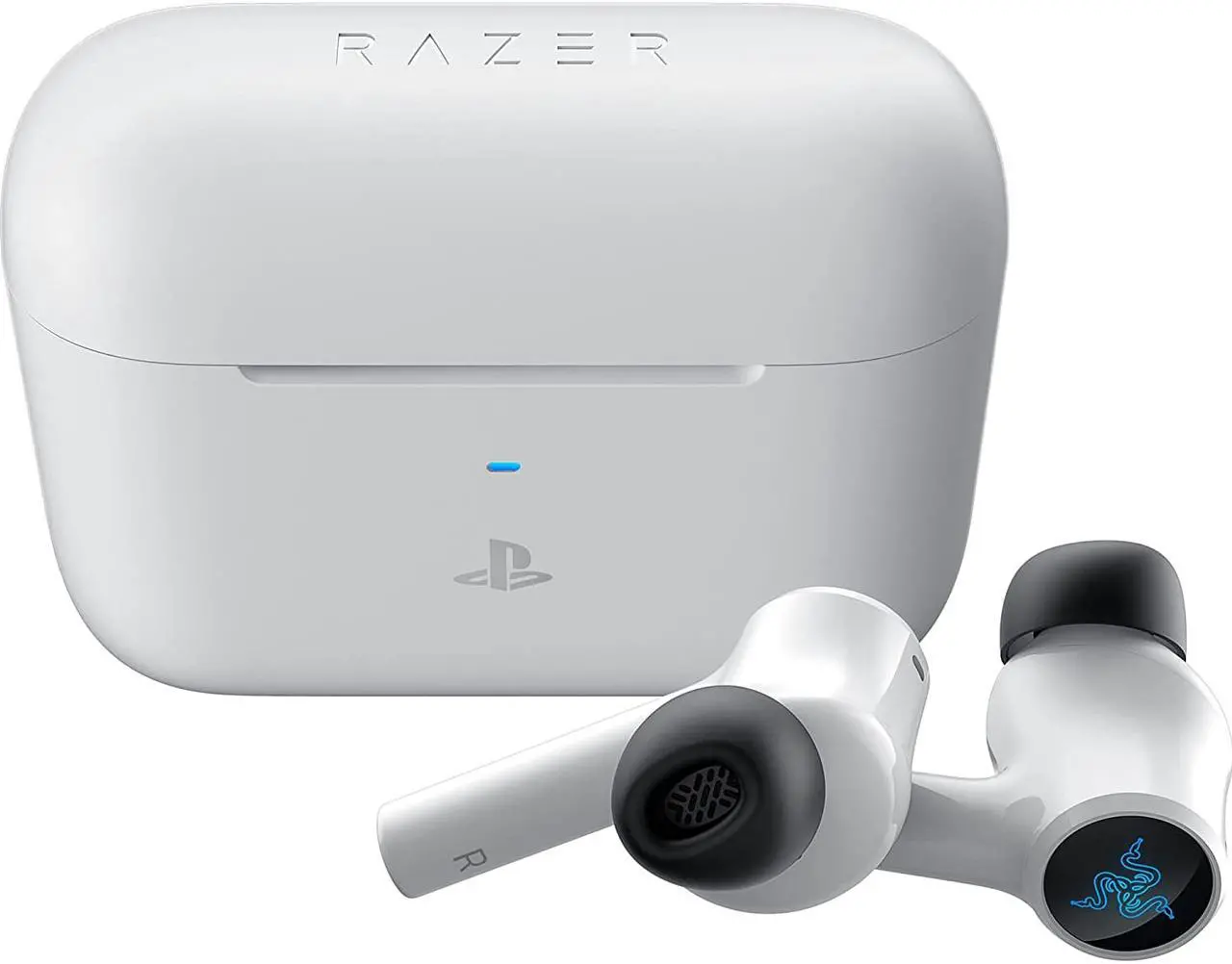 Main image of Razer Hammerhead HyperSpeed Wireless Multi-Platform Gaming Earbuds for Playstation 5 / PS5, PC, Mobile: ANC - Noise Cancelling Mic - Bluetooth 5.2 - RGB Chroma - 30 Hr Battery