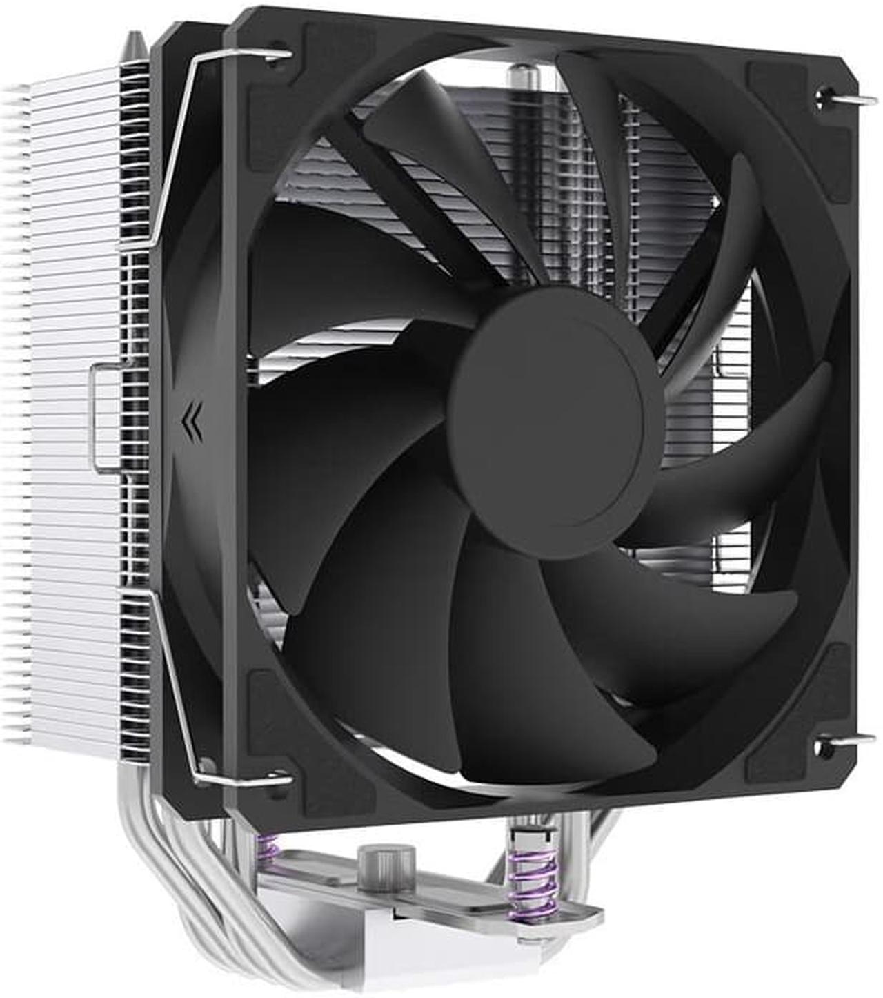 Corn Basic 3 SE CPU Cooler PC Air Cooling Radiator,153mm Height, 4 Heart Pipes with Silicone Grease,Thin Tower Design, Support Platform LGA1200/1700/AM4