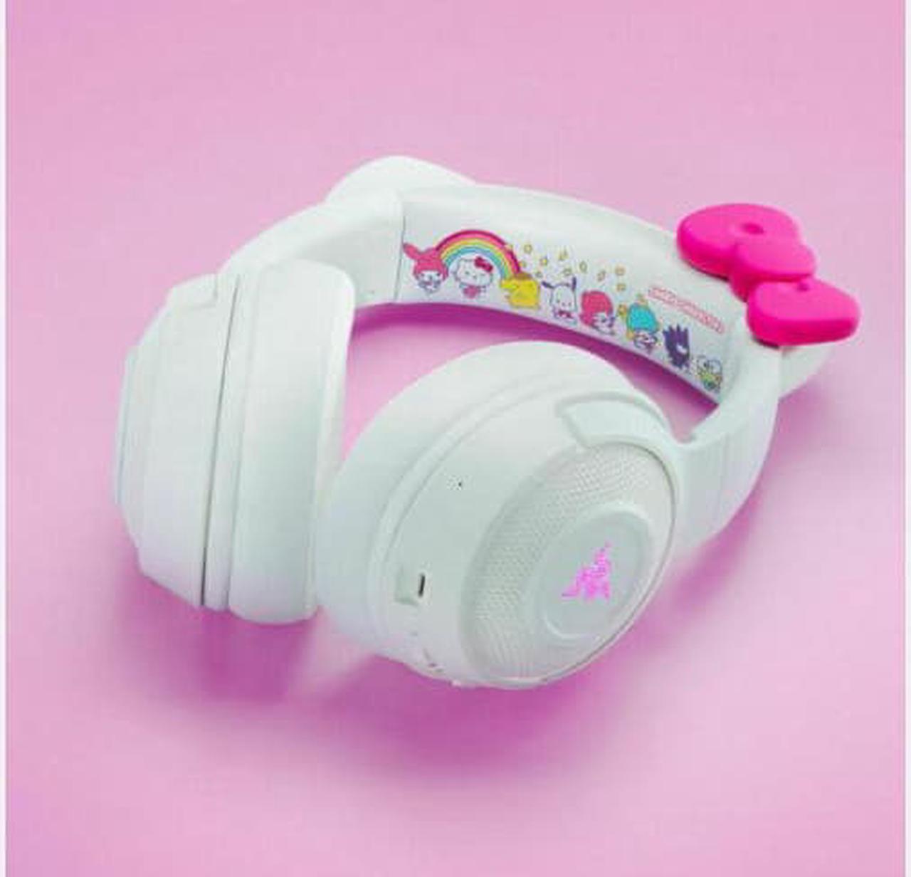 Alt view image 4 of 7 - Razer x Sanrio Hello Kitty Mechanical Keyboard, Headset, Mouse, Mouse Pad Combo