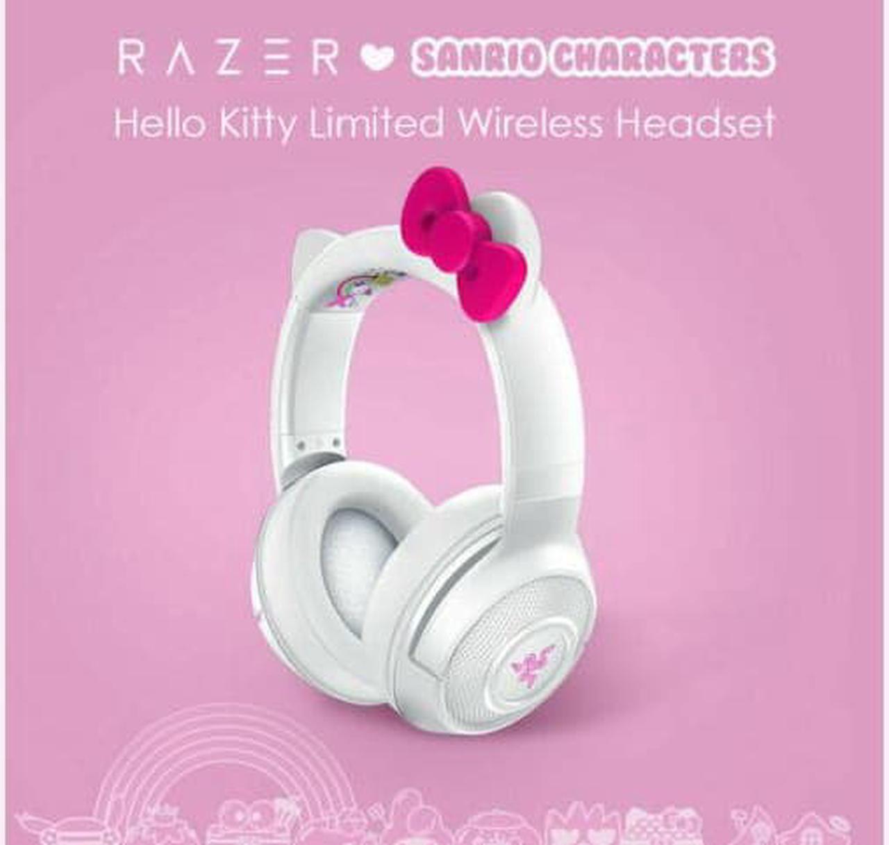 Alt view image 5 of 7 - Razer x Sanrio Hello Kitty Mechanical Keyboard, Headset, Mouse, Mouse Pad Combo
