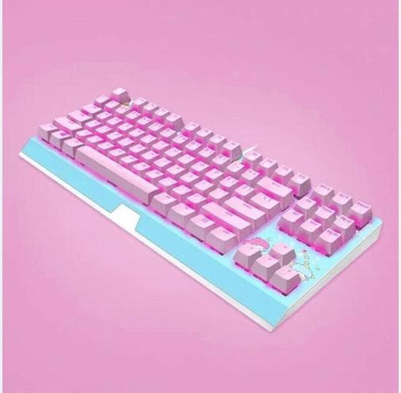 Alt view image 3 of 7 - Razer x Sanrio Hello Kitty Mechanical Keyboard, Headset, Mouse, Mouse Pad Combo