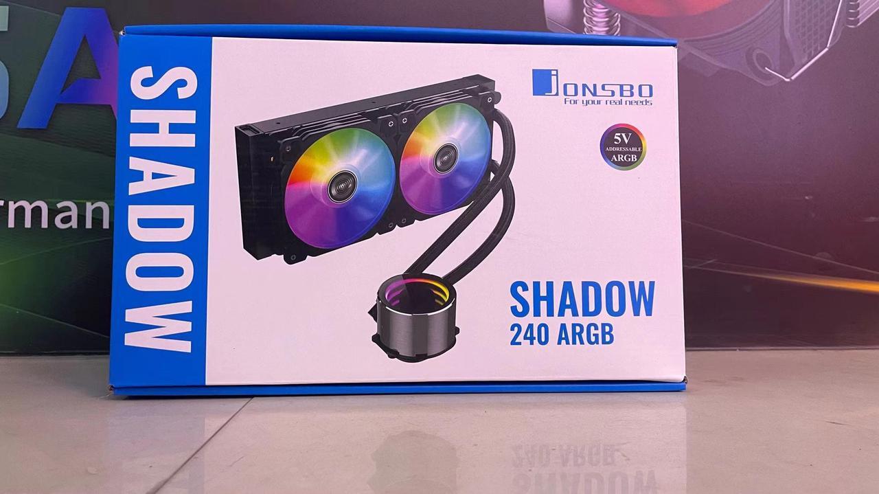 Alt view image 2 of 5 - Shadow TW4 240 CPU Cooling ARGB All-in-One Liquid Cooler 120mm Fans Mirror ARGB Pump Integrated Water Cooling Radiator Supported Platform Intel LGA 2011/1200/115X/17XX /AM4/AM5 Pink Limited Edition