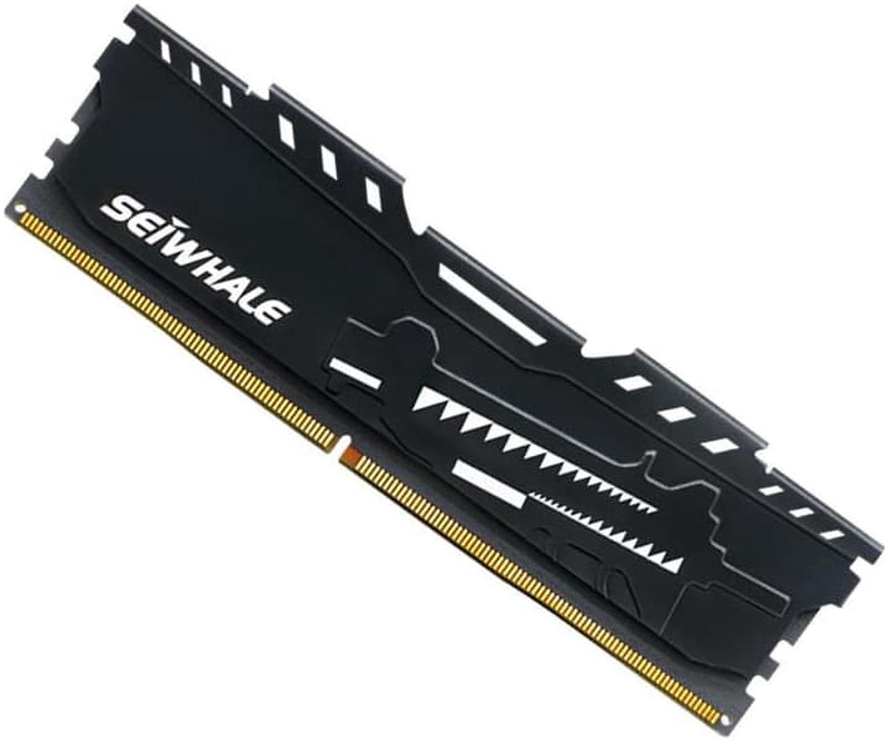 Corn Seiwhale DDR4 Computer Desktop Gaming Memory Stick 8G Single, 3600 Frequency, Support XMP,With Vest Heat Dissipation, Compatible With Both Intel and AMD Platforms