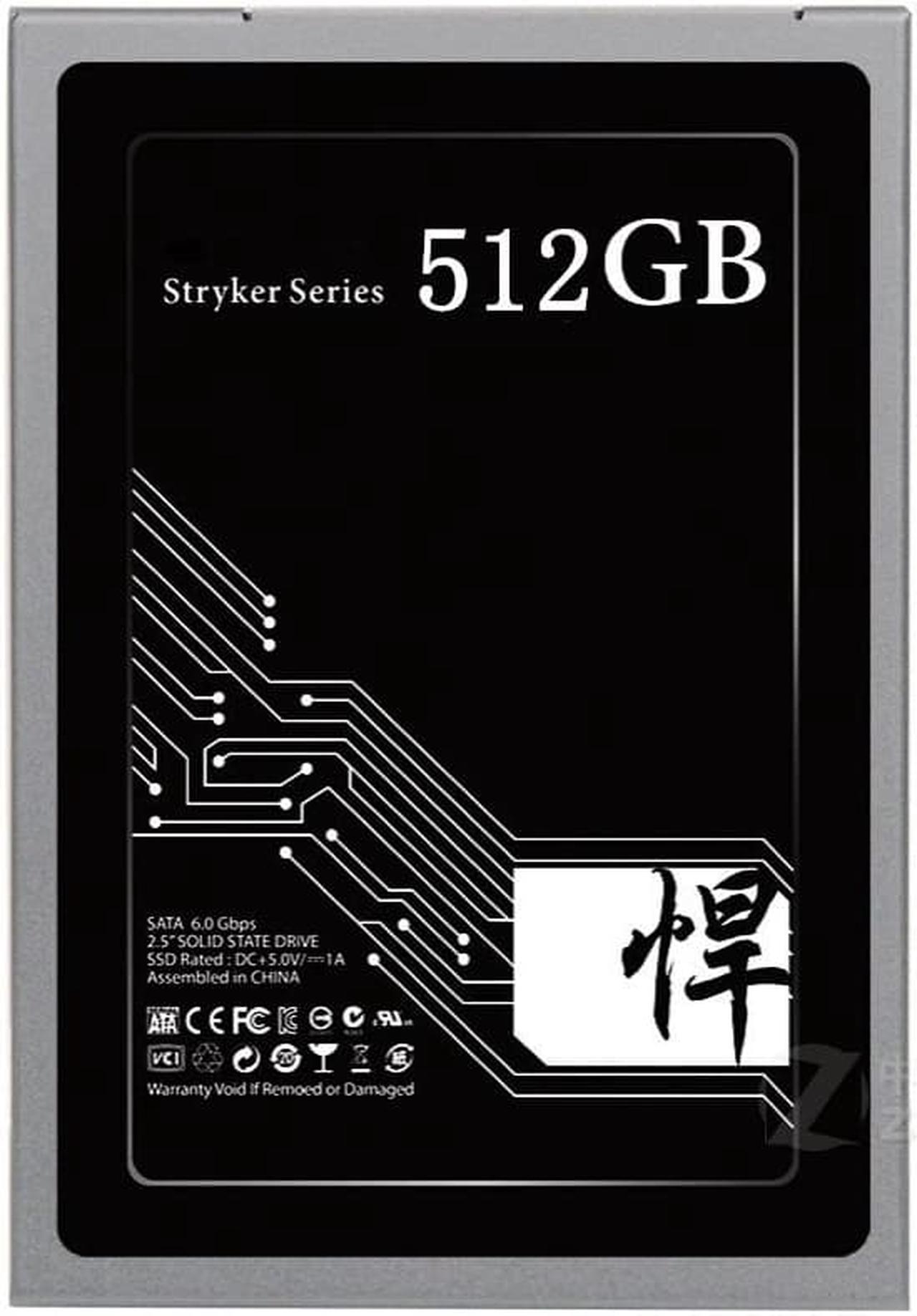 CORN HanJiang Series 128GB 240GB 256GB 480GB 512GB 960GB 1TB 2TB 4TB  3D NAND 2.5 Inch SATA III Internal SSD - 6Gbps Internal Solid State Drive for Desktop Laptop 512GB