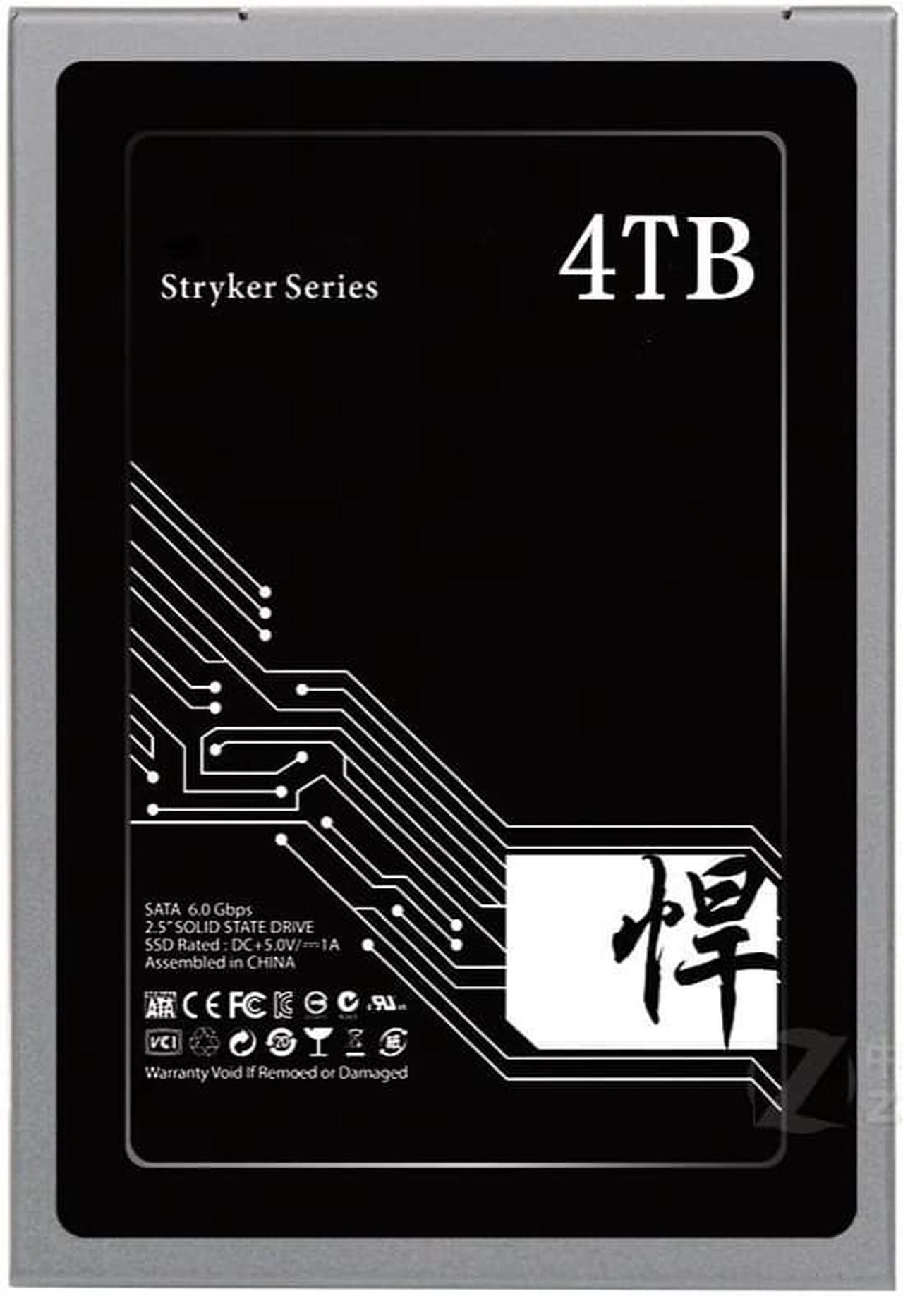 CORN HanJiang Series 128GB 240GB 256GB 480GB 512GB 960GB 1TB 2TB 4TB  3D NAND 2.5 Inch SATA III Internal SSD - 6Gbps Internal Solid State Drive for Desktop Laptop 4TB