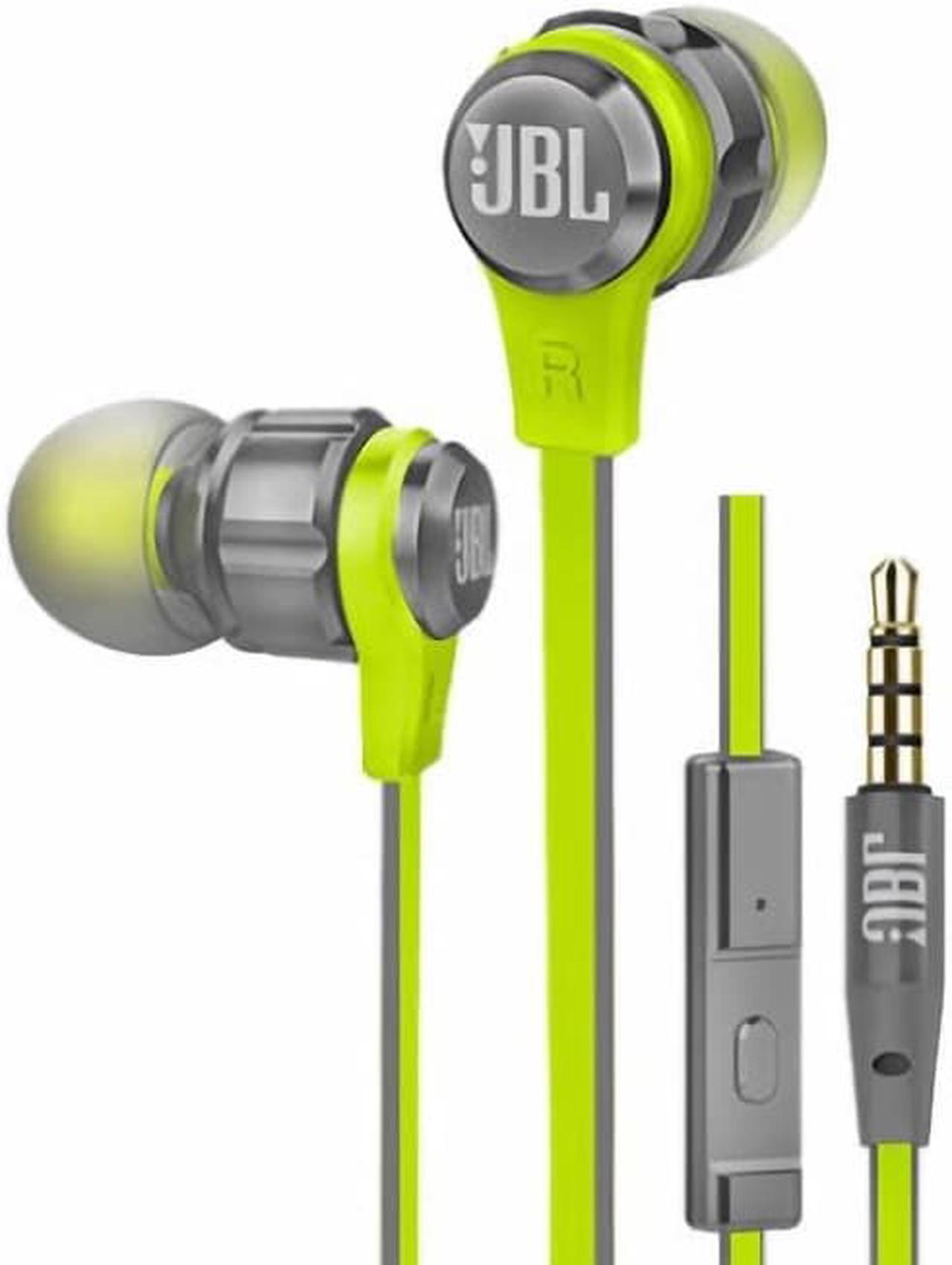 Main image of JBL T180A In-ear Music Headphones 3.5mm Wired Stereo Headset Line Control Hands-free with Microphone Earphone Green