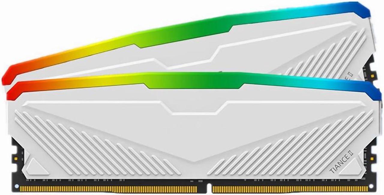 CORN DDR5 RGB RAM 6000MHz/6400MHz 32GB 64GB CL30/32 Hynix A-Die support AMD EXPO and Intel XMP 3.0 automatic overclocking Desktop Compter Memory