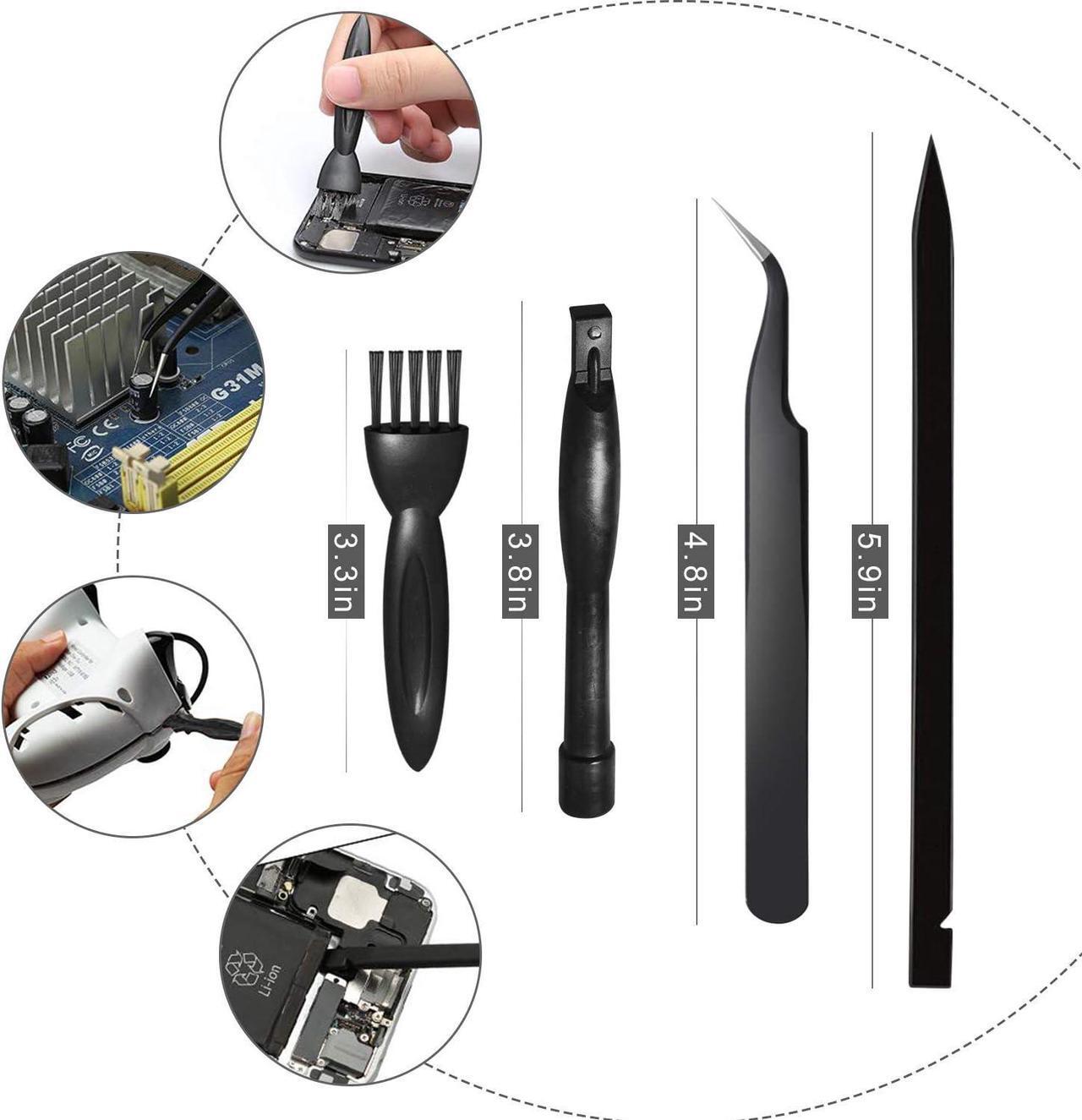 Alt view image 4 of 6 - Screwdriver Set for MacBook, Tri-Wing Phillips Pentalobe 5 Pentalobe T5 Pentalobe T6 Screwdrivers Repair Tool Kit for Apple MacBook Mac Retina Pro Air