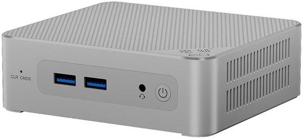 Beelink EQ12 Mini PC, Intel 12th Gen Alder Lake-N100(Up to 3.4GHz), 8/16GB DDR5 RAM 500GB PCIe3.0 x1 SSD,4K Triple Display/USB3.2/WiFi6/BT5.2/Dual 2.5Gbps for Home/Office Silver no ram and ssd