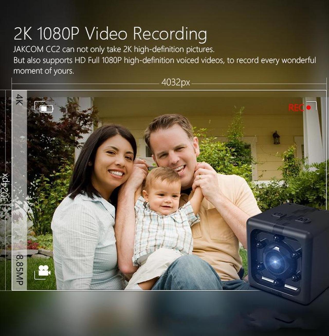 Alt view image 4 of 7 - 4k 1080P Small Action Camera, Video Recording, Lightweight, Portable and Versatile, Hands-Free POV, Mount Anywhere for Travel, Sports, Vlog
