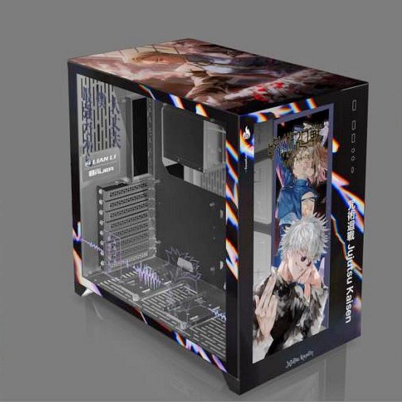 Spell Fight Back Comics Theme PC-O11 Dynamic Tempered Glass on the Front and Left Side, Chassis Body SECC ATX Mid Tower Gaming Computer Case