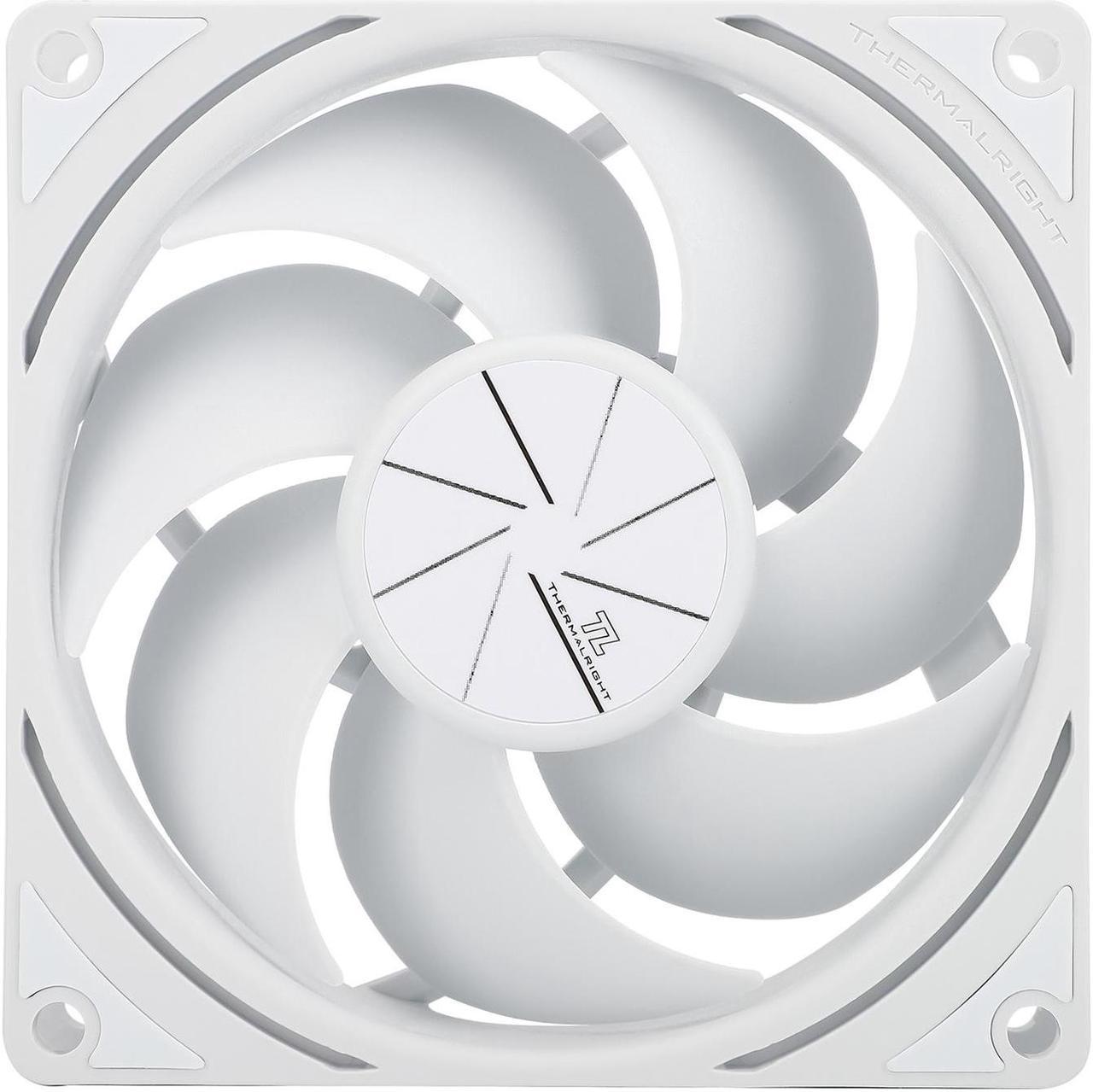 92x92x25mm Fan 2200 RPM 4 PIN PWM Case Fan for Thermalright TL-P9W White