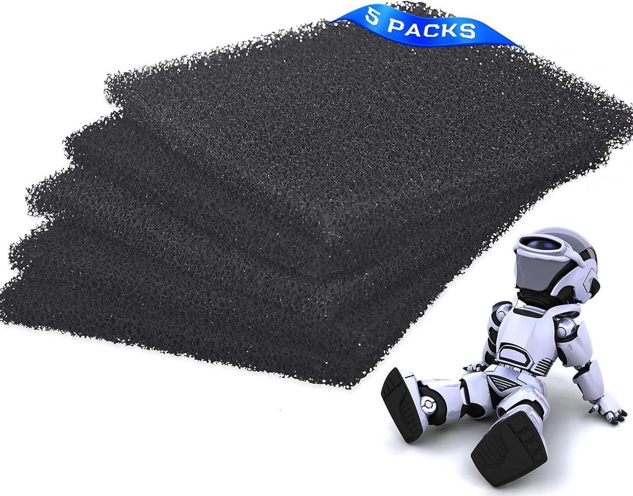 5 Pack Activated Carbon Filters for Fume Extractor Solder Smoke Absorber Portable Filter, Soldering DIY Fan Extraction Equipment for Brazing Welding Soldering, Fume Prevention Remover