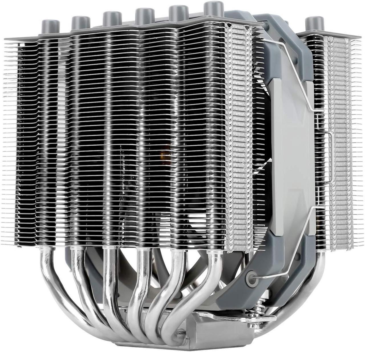 Silver Soul 135 Gray Dual Towers 6mm Heatpipes*6, 120*120*25mm Fan for 115X/1200/2011-3/2066/1700, AM4/AM5, Thermalright SS135